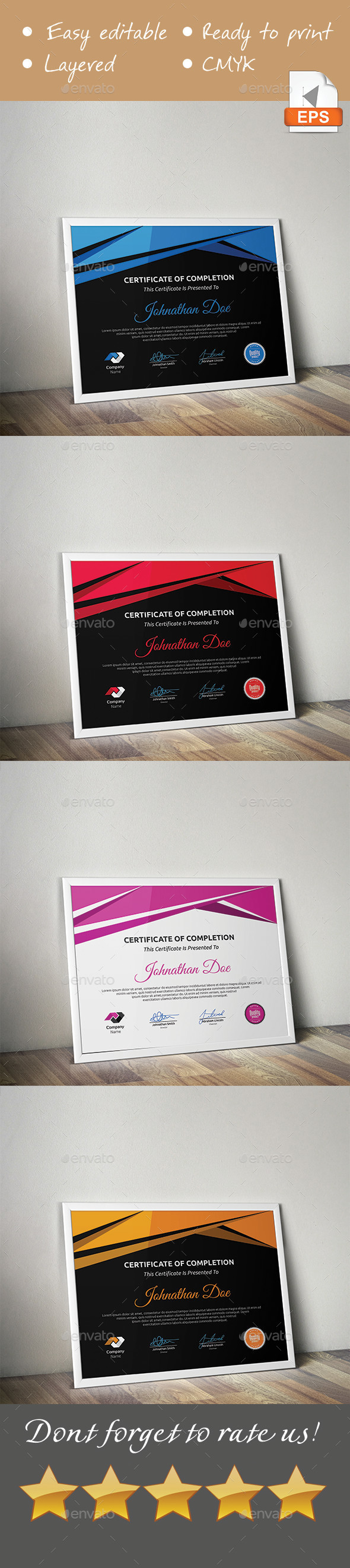 Certificate - Certificates Stationery