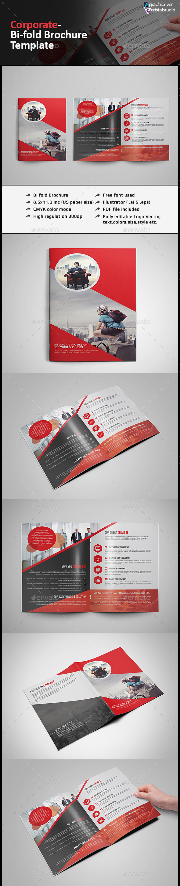 Corporate Bi-fold Brochure - Corporate Brochures