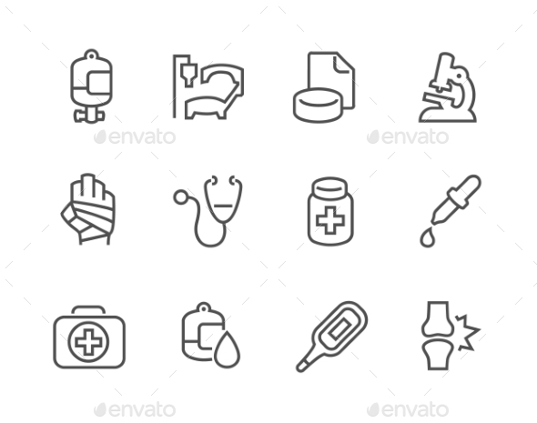 Outline Medical Icons - Icons