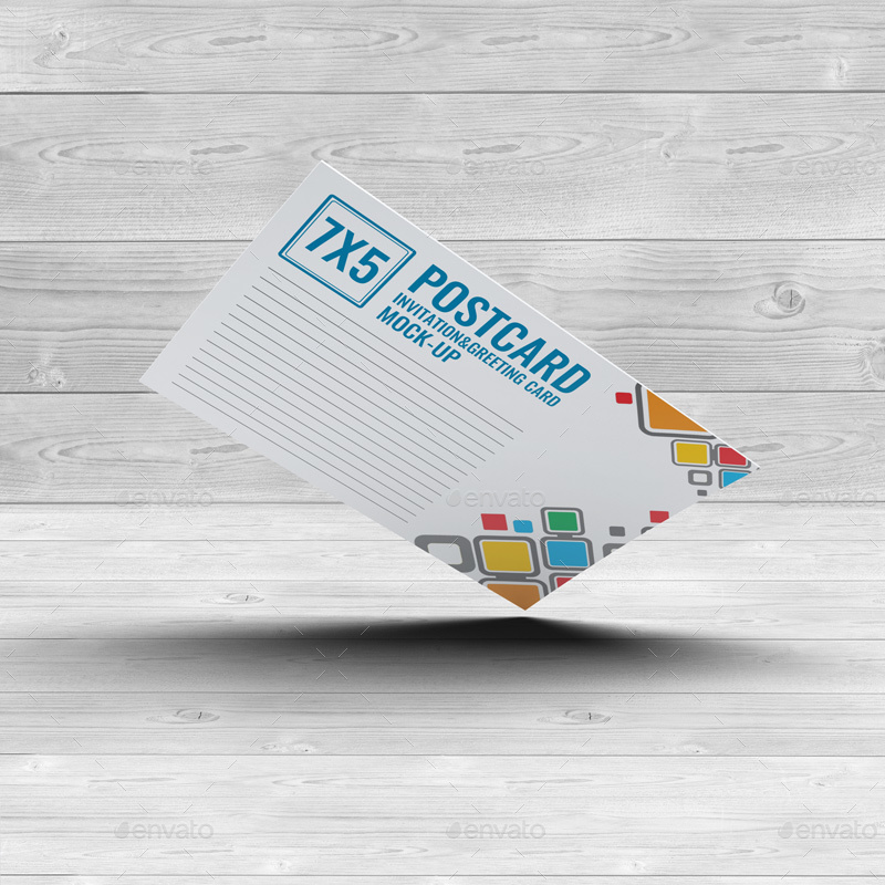 postcard invitation greeting card mock up v 3 by l5design graphicriver postcard invitation