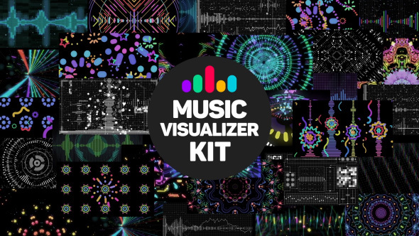 Music Visualizer Kit - VideoHive 13399700