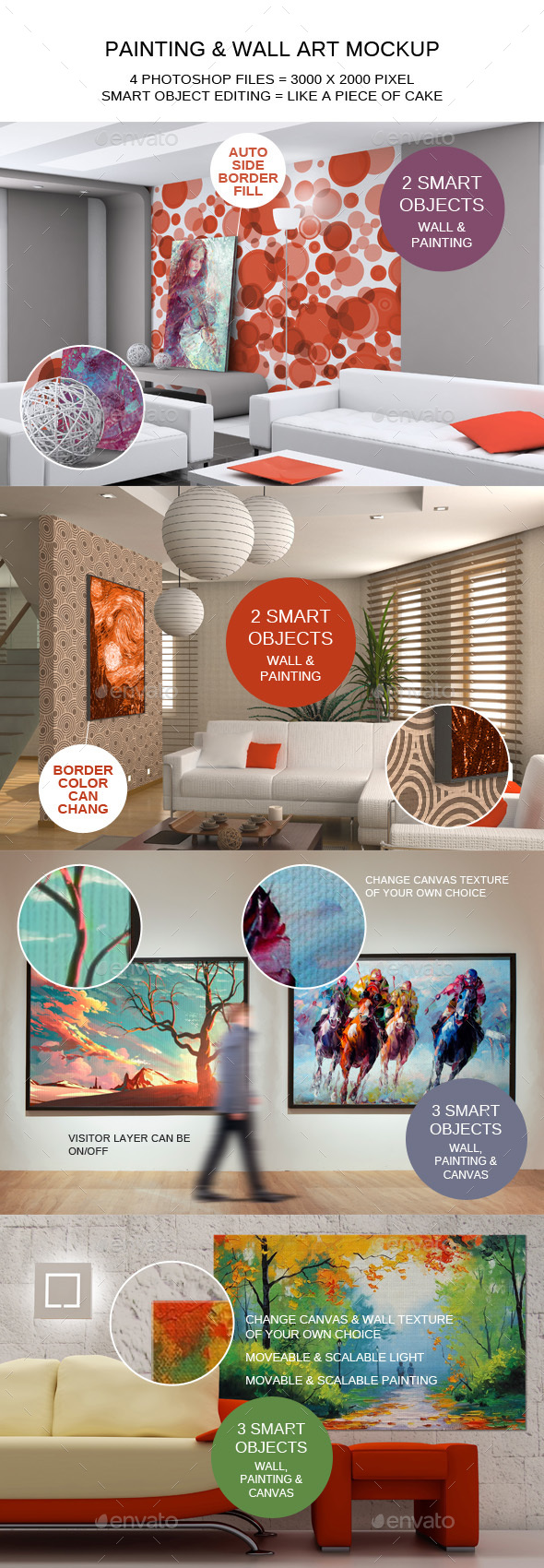 Painting & Wall Art Mockup - Miscellaneous Displays