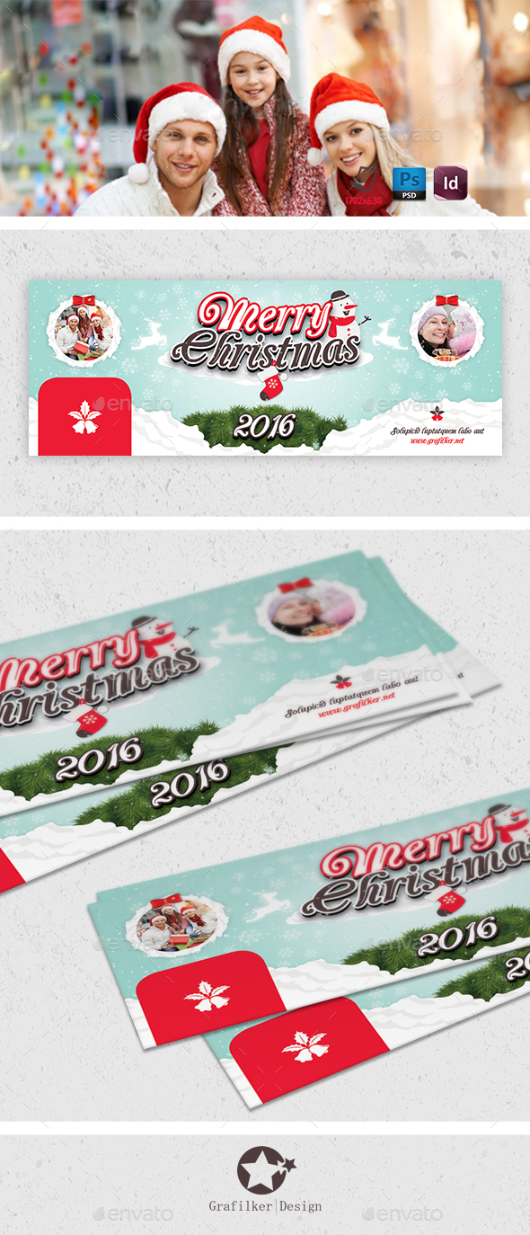 Christmas Cover Templates - Facebook Timeline Covers Social Media