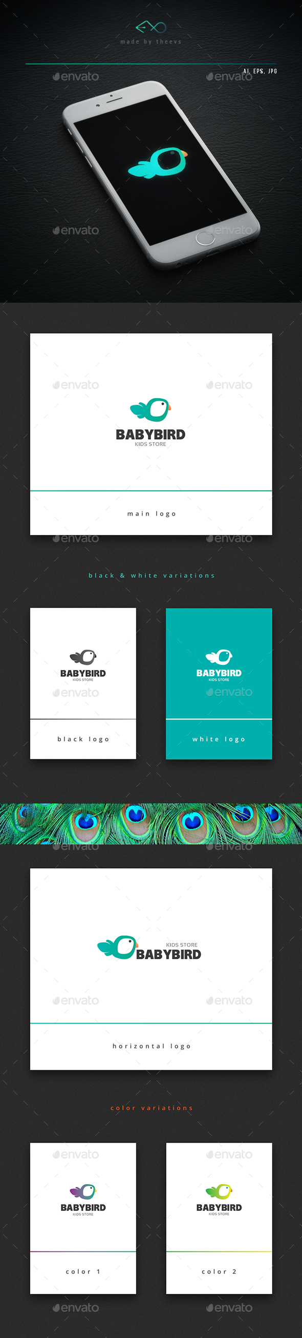 Babybird - Animals Logo Templates