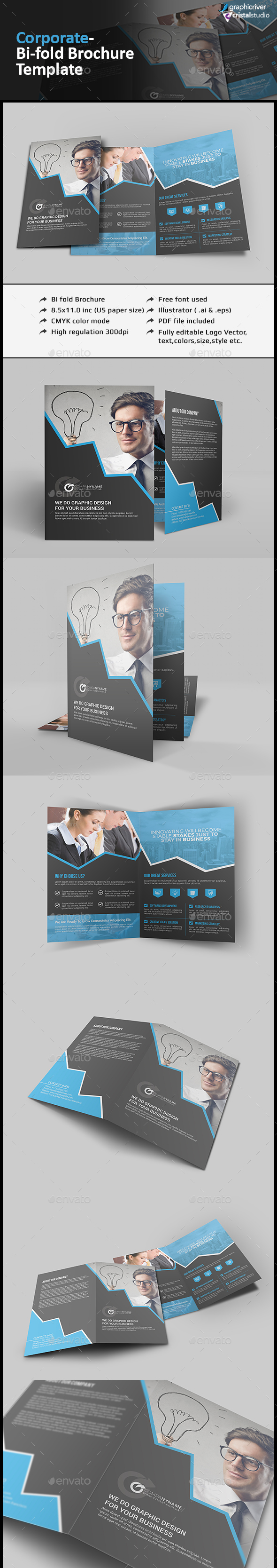 Bi-fold Brochure - Corporate Brochures