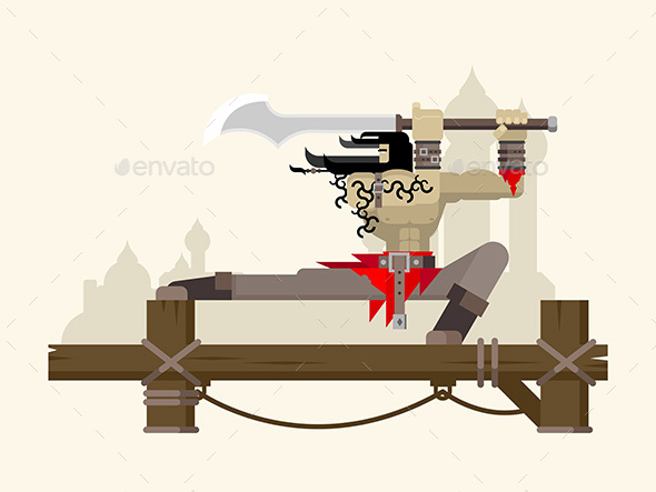 Ancient Arab Warrior Character - People Characters