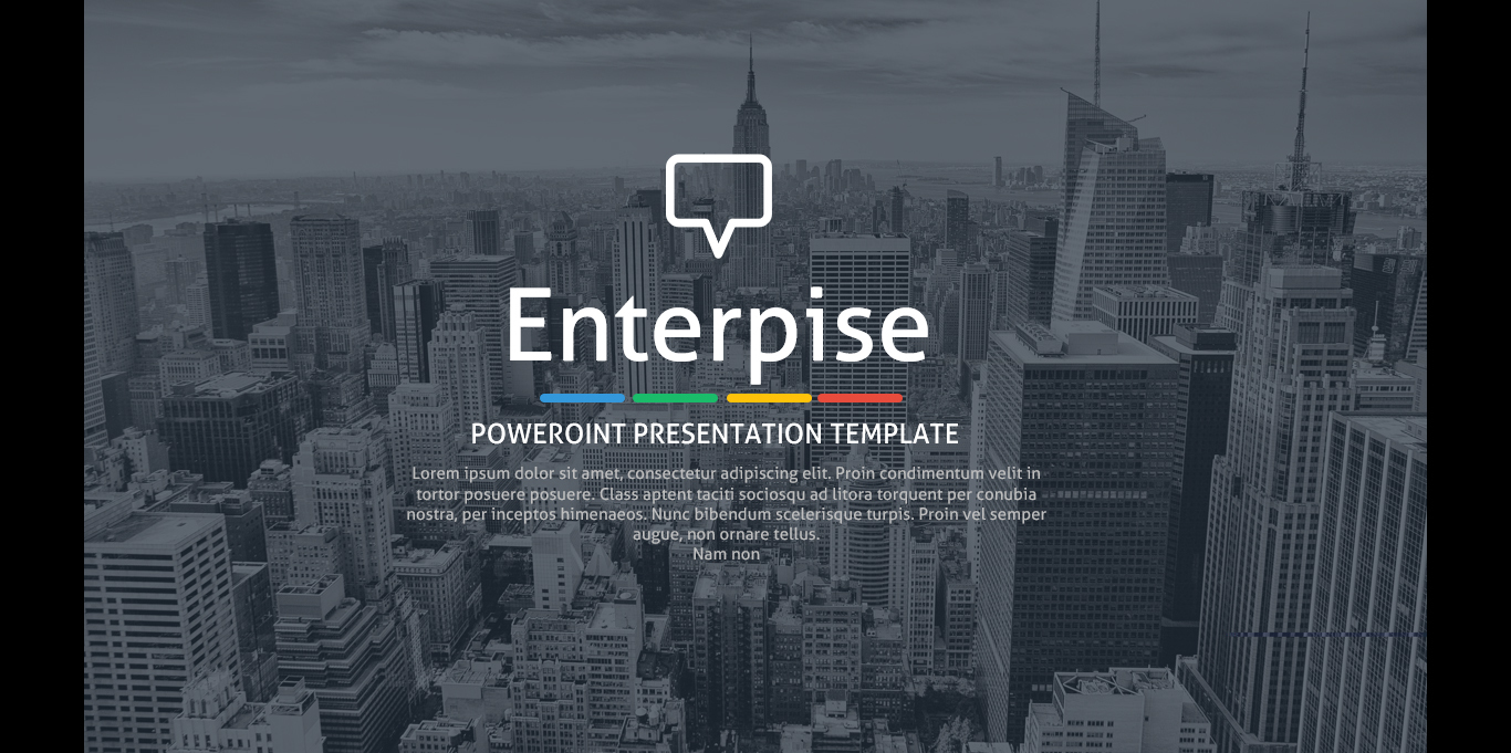 presentation enterprise template