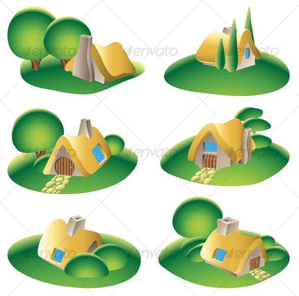 Fantasy Country Houses - Buildings Objects