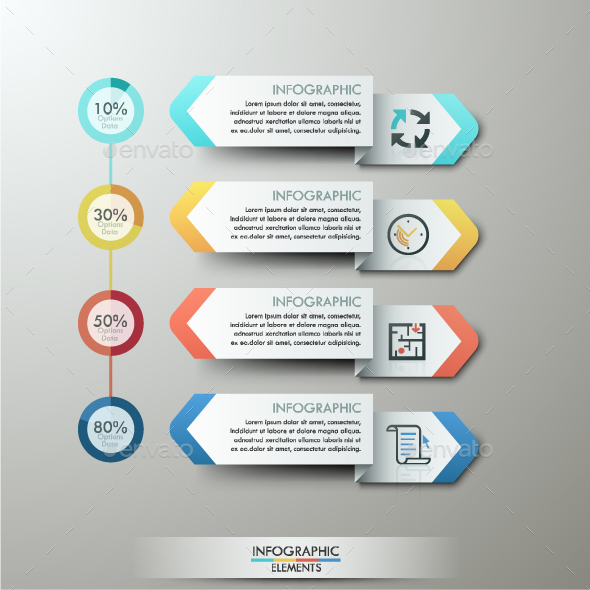 Modern Infographics Paper Template - Infographics