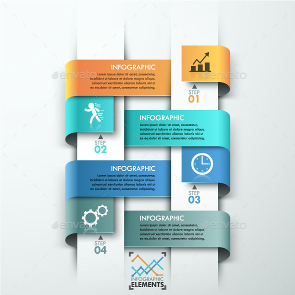 Modern Infographics Paper Template - Infographics