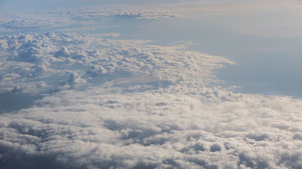 Beautiful Clouds from the Plane alt