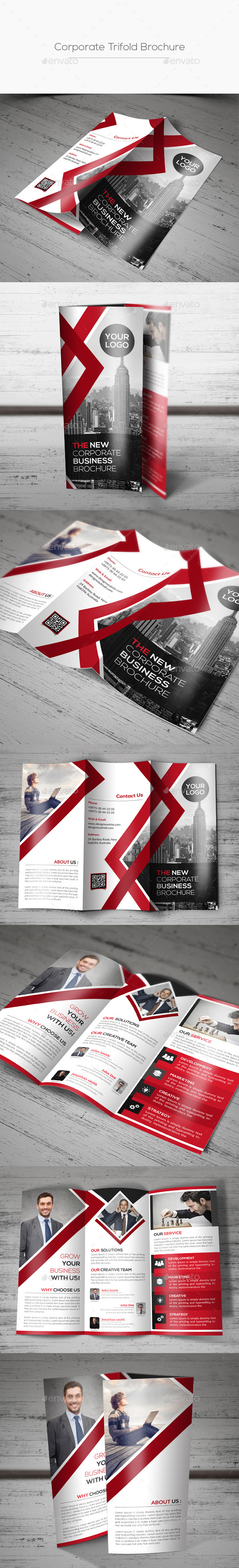 Corporate Trifold Brochure - Corporate Brochures