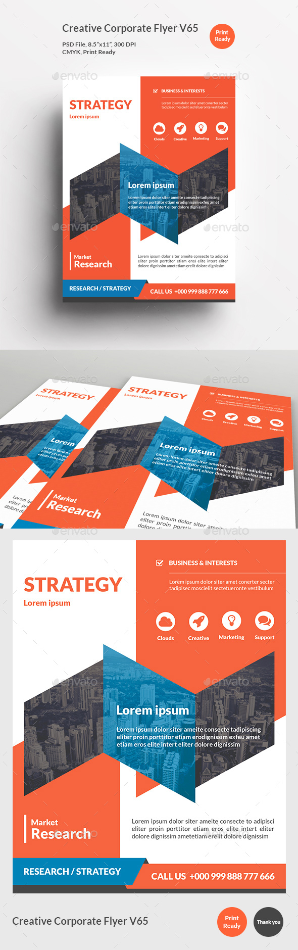 Creative Corporate Flyer V65 - Corporate Flyers