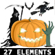 Halloween Theme 27 Elements  - VideoHive Item for Sale