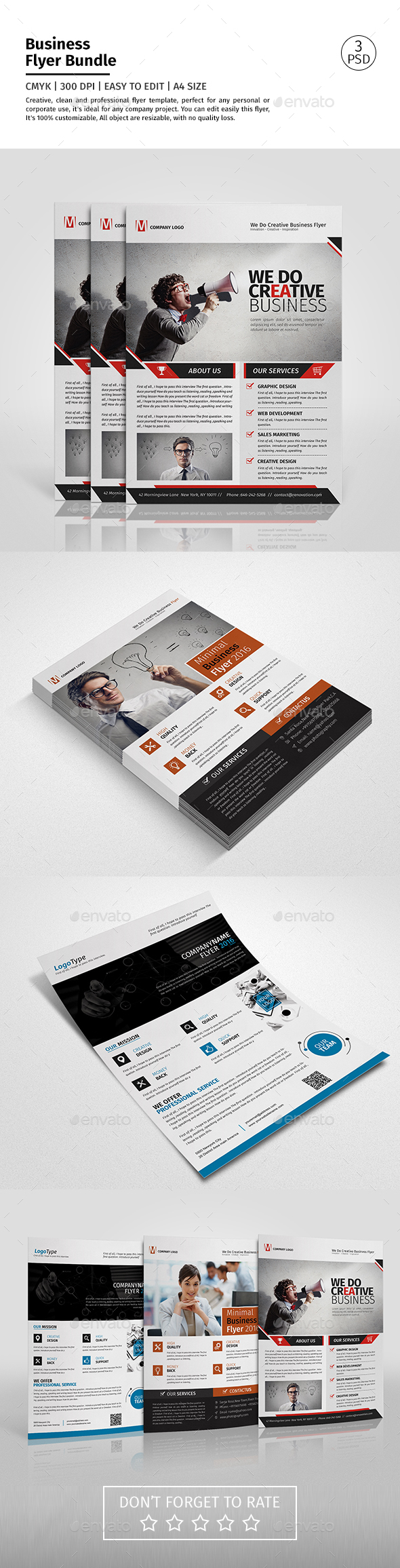 Corporate Flyer Bundle 05 - Corporate Flyers