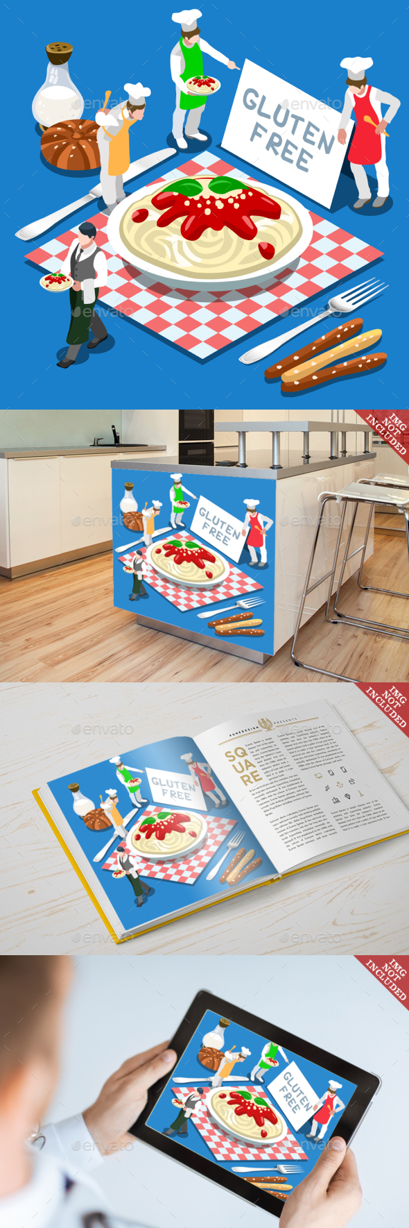 Pasta 03 Food Isometric - Food Objects