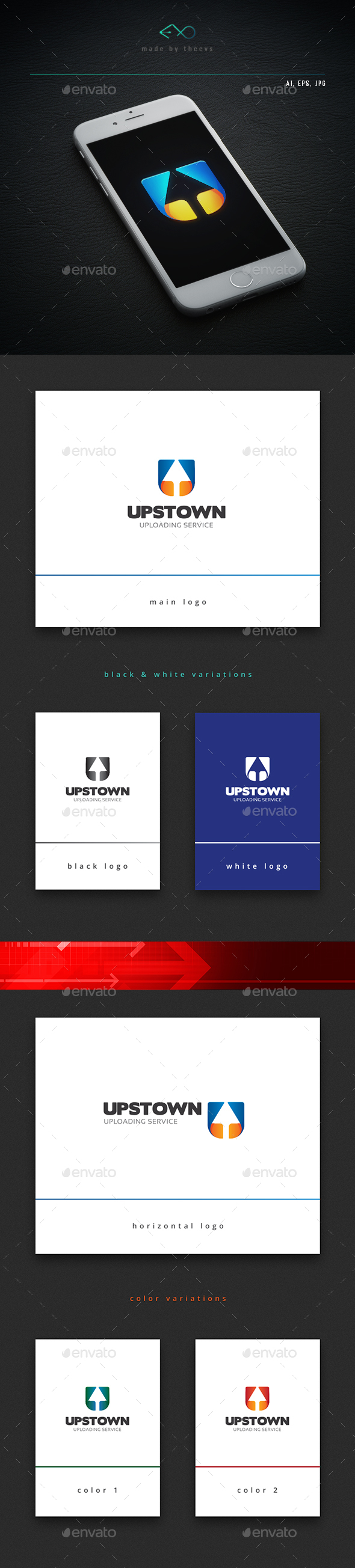Upstown - Vector Abstract