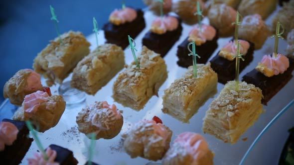 Cakes On The Buffet Table alt