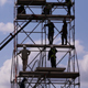 Workers on Scaffolding - VideoHive Item for Sale
