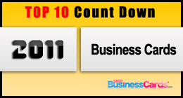 TOP 10 Count Down | 2011 BUSINESS CARD