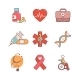 Medical, Healthcare And Health Awareness. , Icons | GraphicRiver