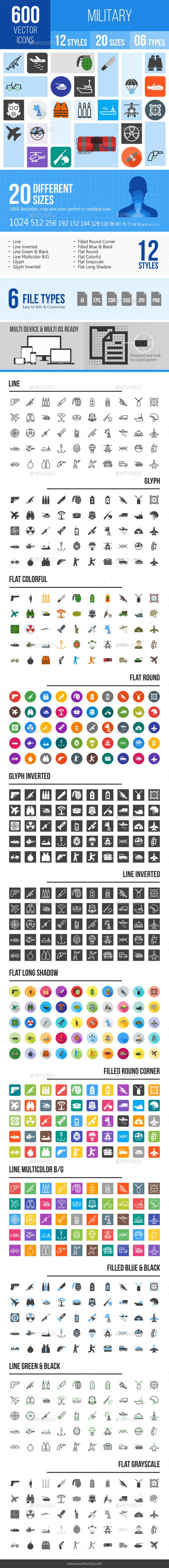 Military Icons - Icons
