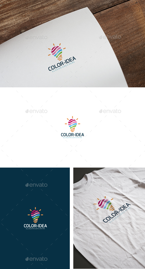Color Idea Logo - Abstract Logo Templates
