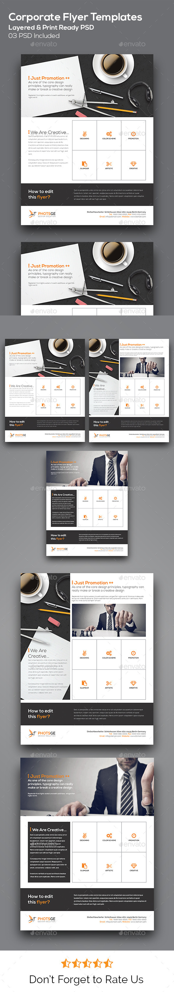 Corporate Flyer Template - Corporate Flyers