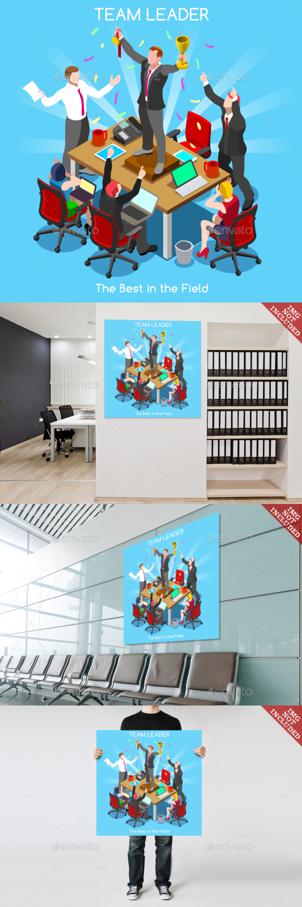 Business 08 People Isometric - Concepts Business