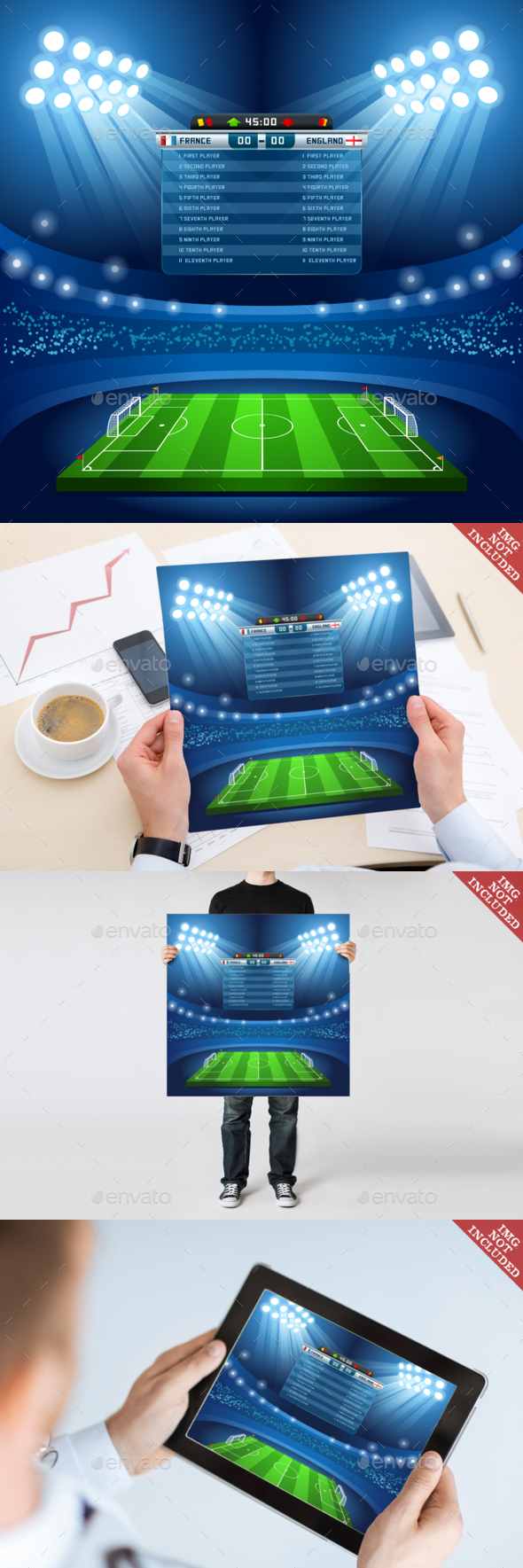 Football 01 Sport Background - Sports/Activity Conceptual