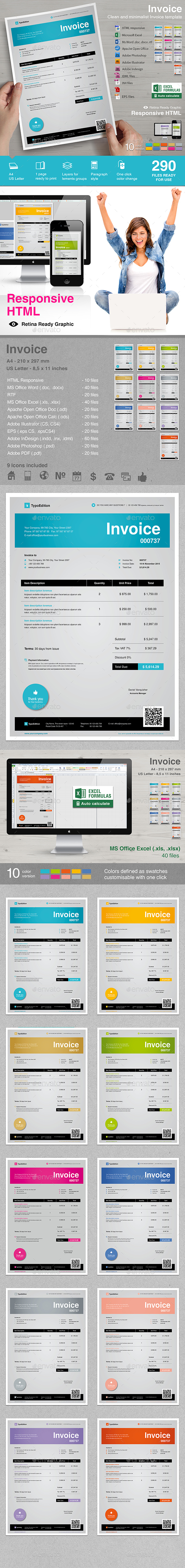 Invoices - Proposals & Invoices Stationery