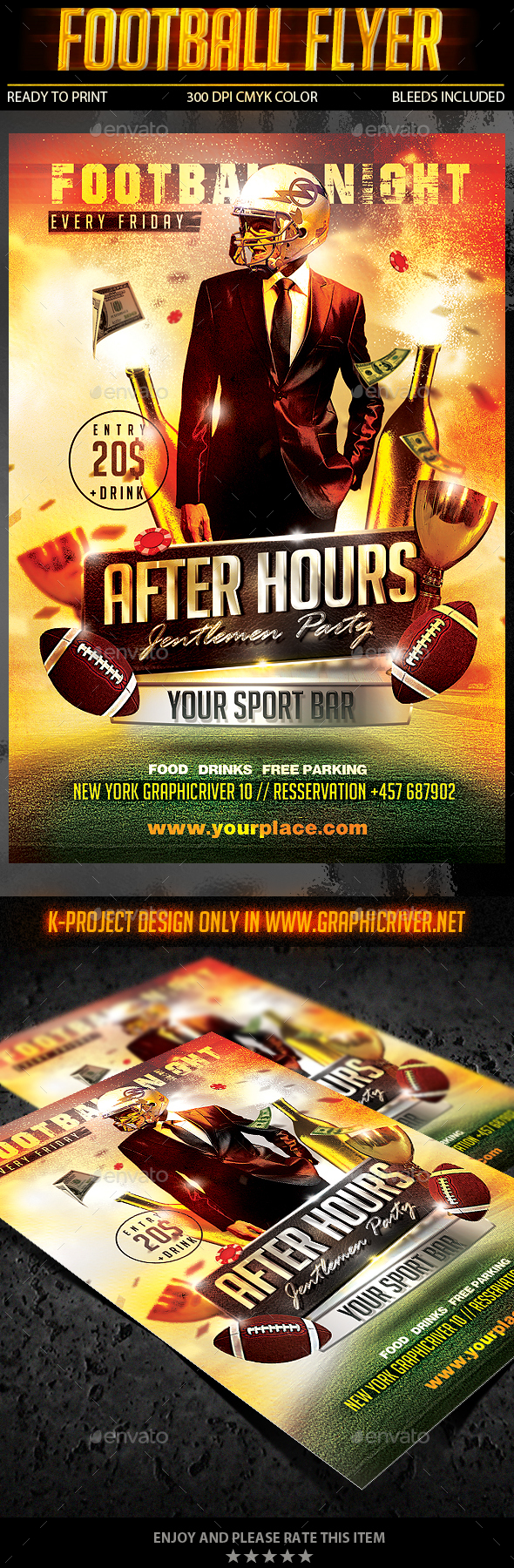 Football Flyer - Sports Events