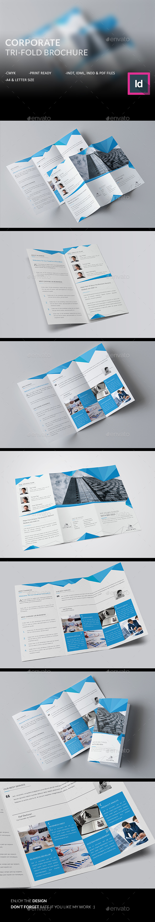 Corporate Trifold Brochure - Corporate Brochures
