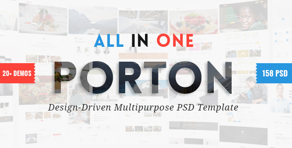 Porton Design-Driven - ThemeForest 12951836