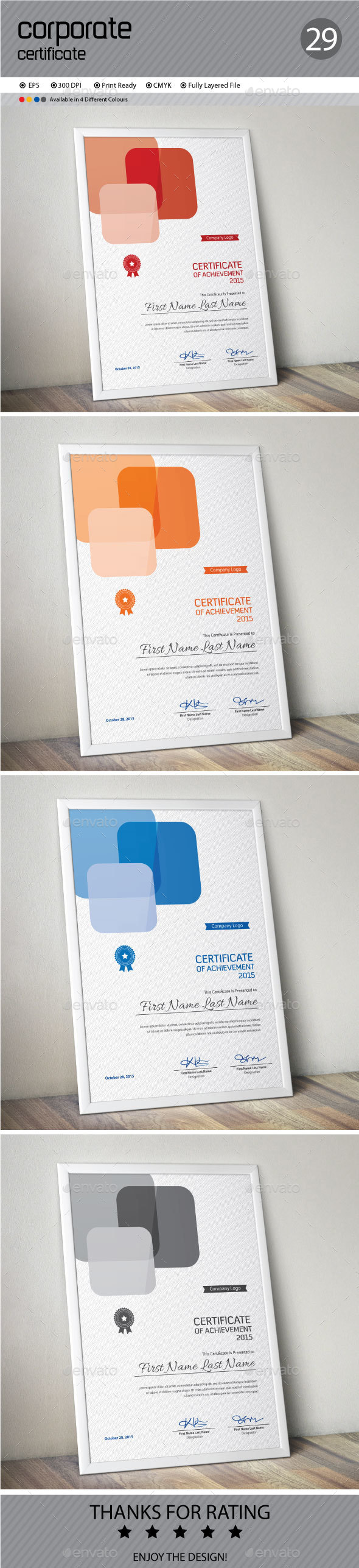 Certificate - Certificates Stationery