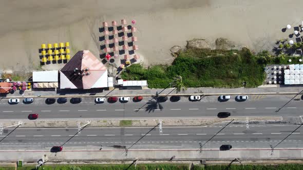 Downtown Sao Luis Maranhao at Northeast Brazil. Tourism landmark of city. alt