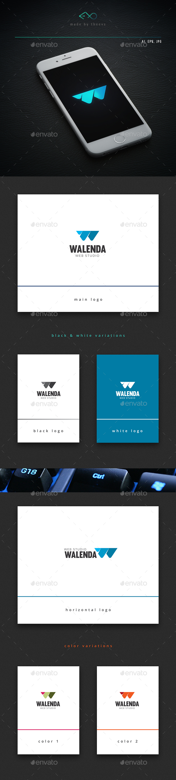 Walenda - Letters Logo Templates