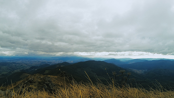 Mountains And Sky