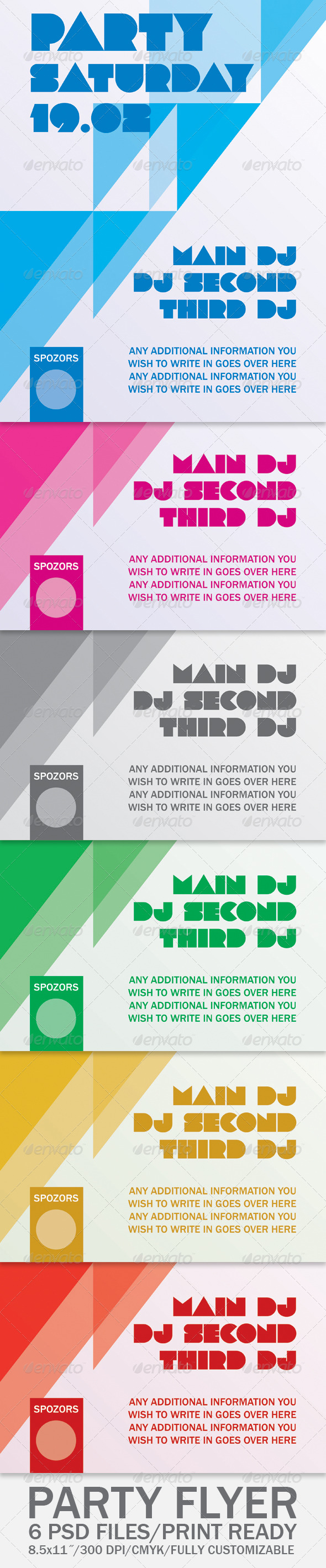 Party Flyer - Clubs & Parties Events