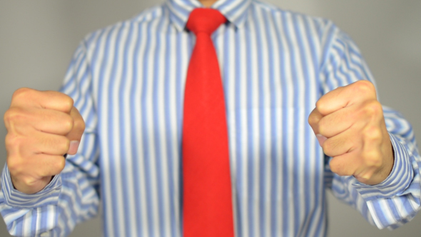 Gesture of Excitement, Happiness alt