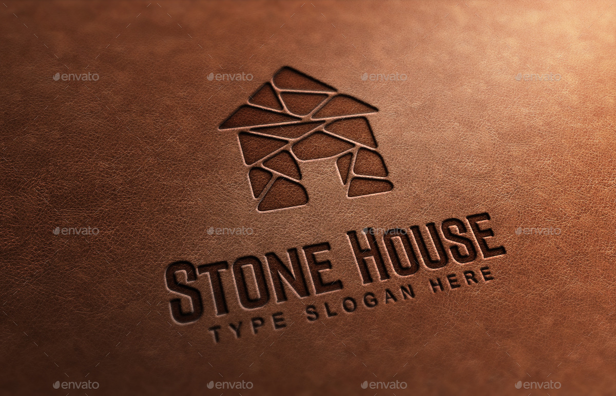 Stone House - Logo Template by ProPen | GraphicRiver