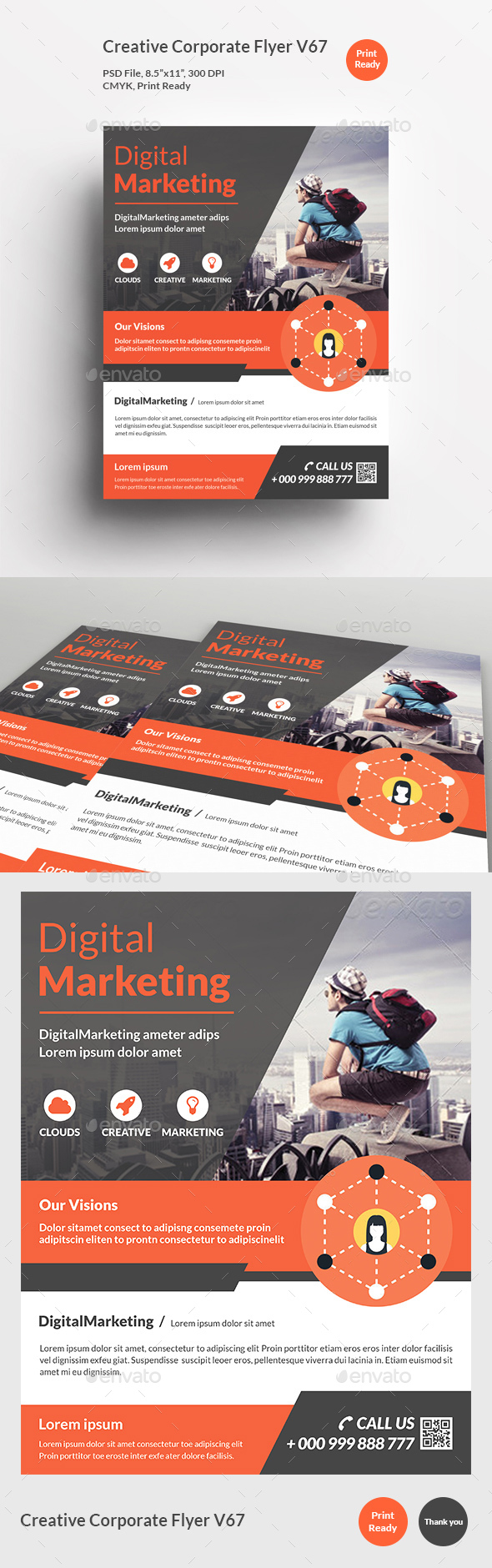 Creative Corporate Flyer V67 - Corporate Flyers
