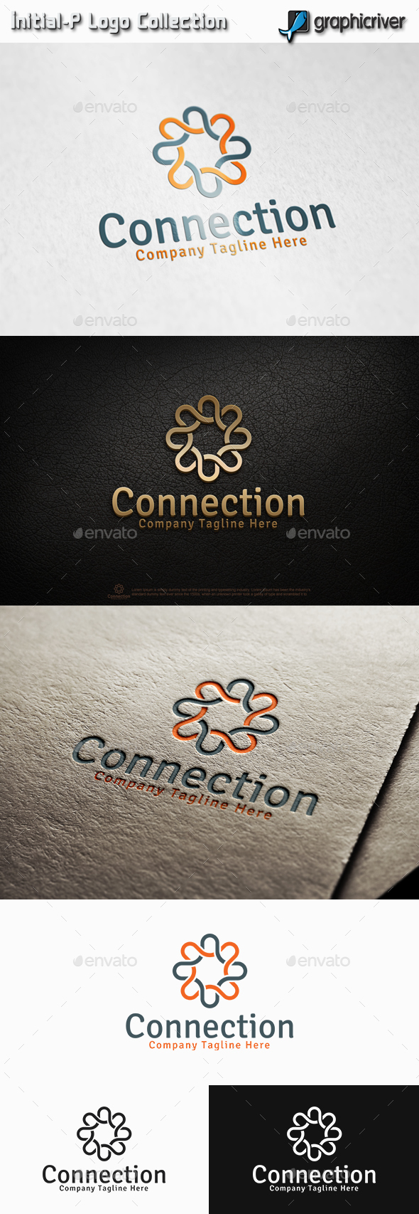 Connection Logo - Abstract Logo Templates