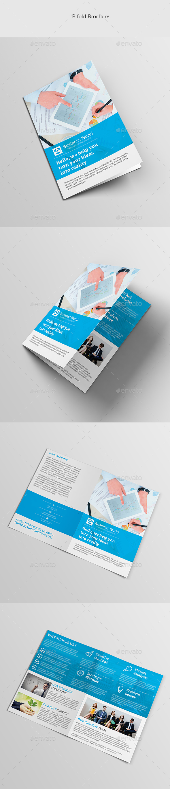 Corporate Bi-fold Brochure - Corporate Brochures
