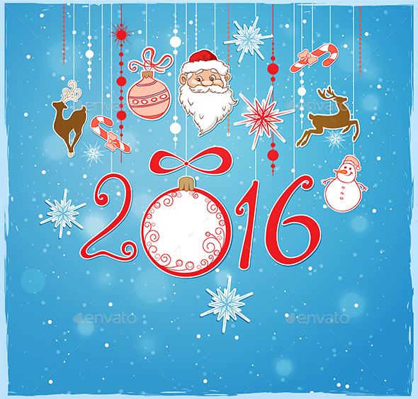 Decorations and Santa Claus - Christmas Seasons/Holidays