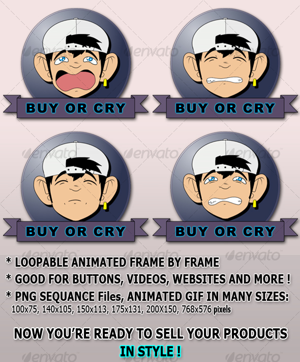 Buy or Cry - (ANIMATED BONUS!) - Miscellaneous Graphics