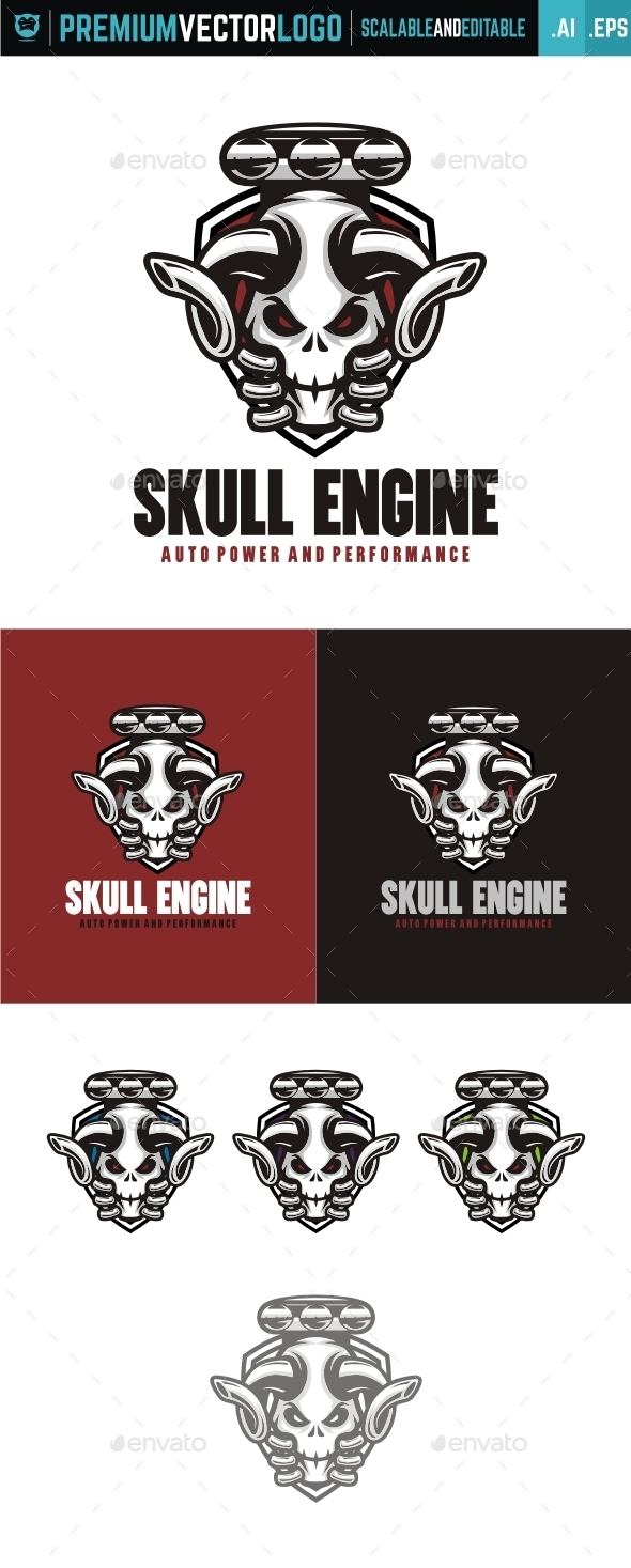 Skull Engine - Symbols Logo Templates