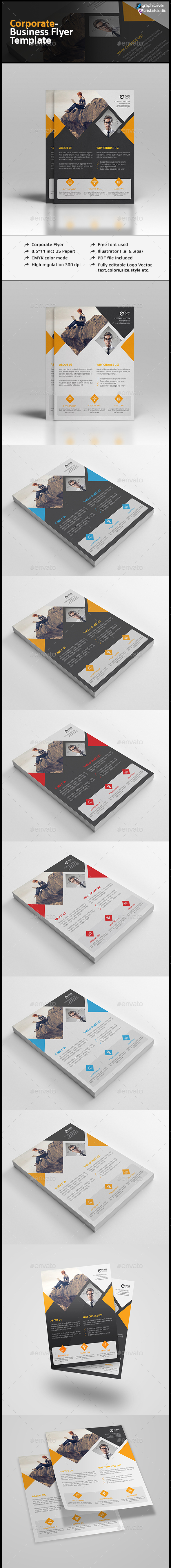 Corporate Clean Flyer - Corporate Flyers