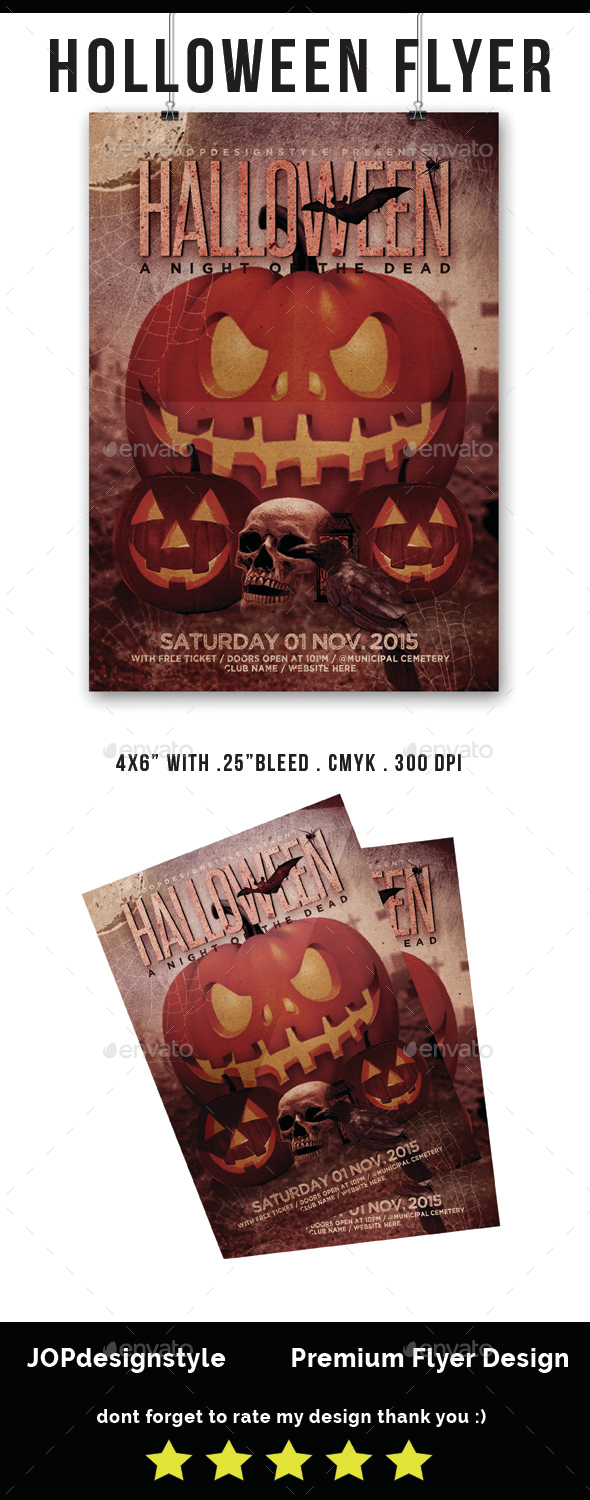 Holloween Flyer - Events Flyers