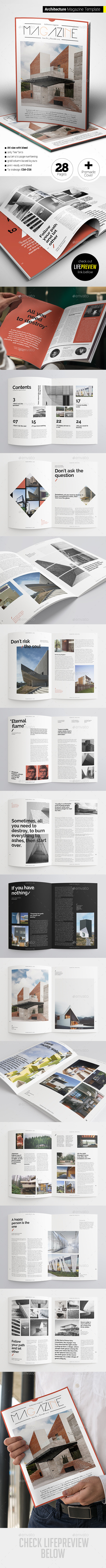 Architecture Magazine - Magazines Print Templates
